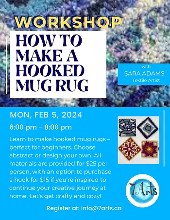 Poster for Hooked Mug Rug