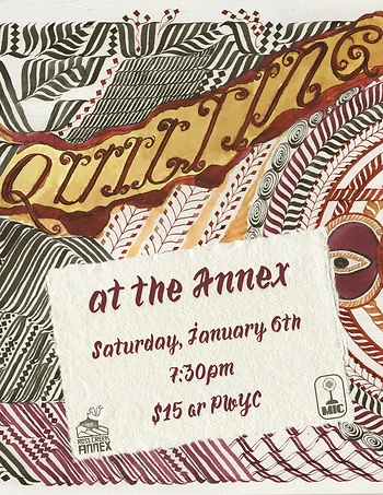 Poster for QUILTING at The Annex