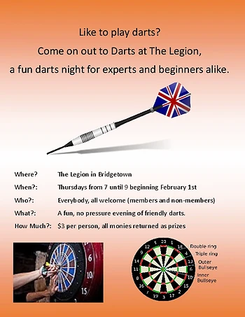 Poster for Fun Darts