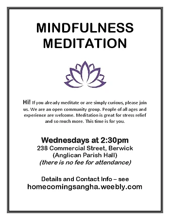 Poster for Meditation