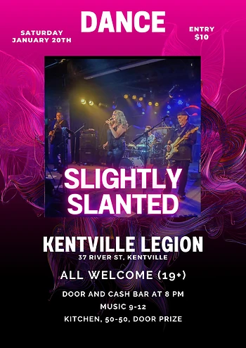 Poster for Dance: Slightly Slanted