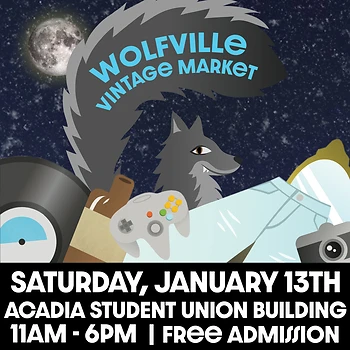 Poster for Wolfville Vintage Market