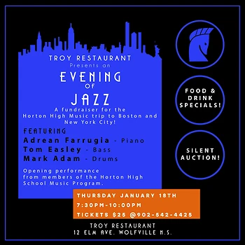 Poster for An Evening of Jazz