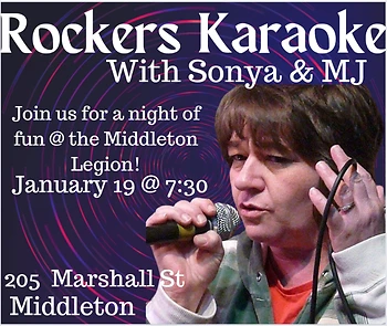 Poster for Rockers Karaoke with Sonya & MJ