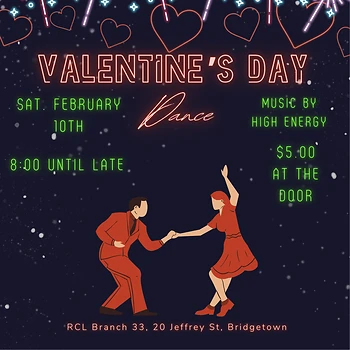 Poster for Valentines Dance