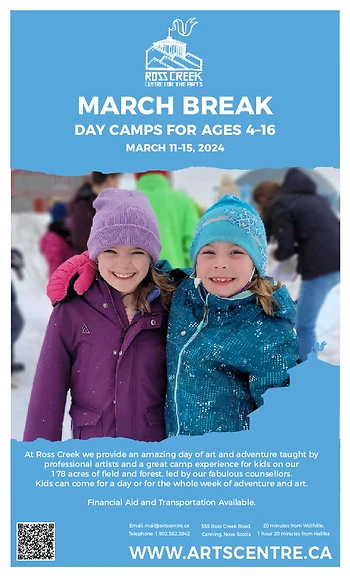 Poster for March Break Camp