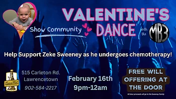 Poster for Valentine's Dance for Zeke