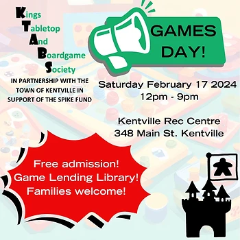 Poster for TableTop Games Day