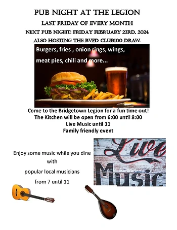Poster for Pub Night