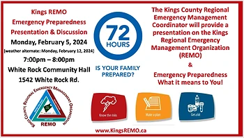 Poster for Kings REMO Emergency Preparedness Presentation