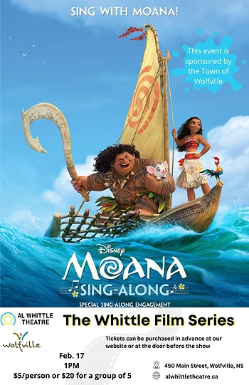 Poster for Moana SingAlong