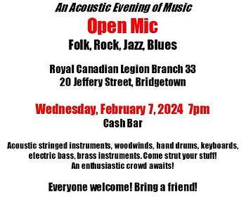 Poster for Open Mic