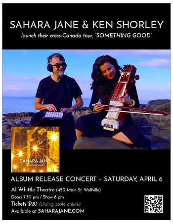 Poster for Sahara Jane Album Launch