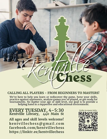 Poster for Chess Club