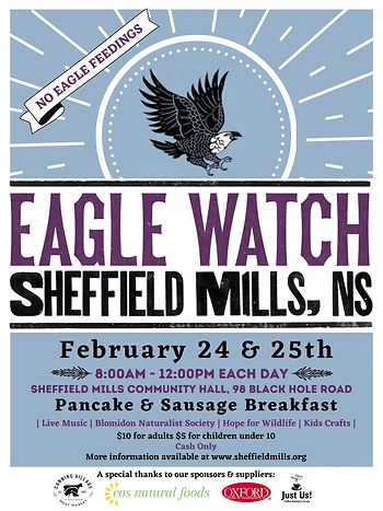 Poster for Memorial Eagle Watch Breakfast