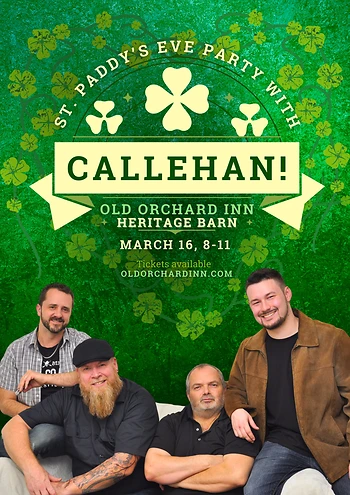 Poster for Callehan St. Paddy's Eve Party