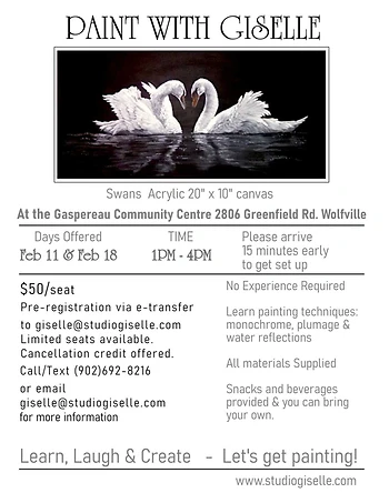 Poster for Paint with Giselle