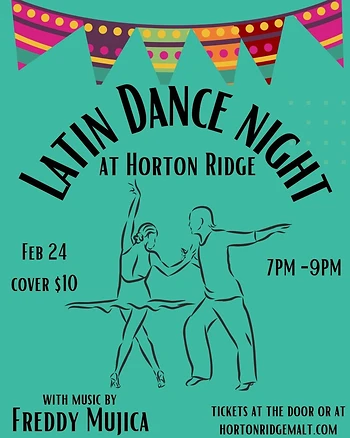 Poster for Latin Dance Night