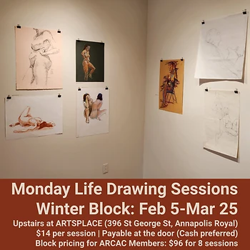 Poster for Life Drawing Sessions