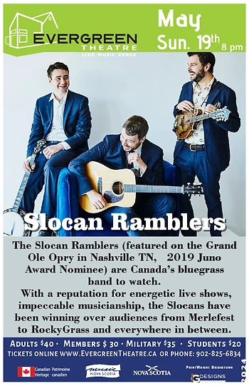 Poster for The Slocan Ramblers