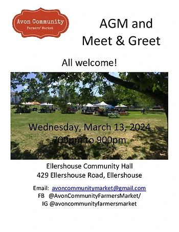 Poster for Annual General Meeting and 2024 Preview