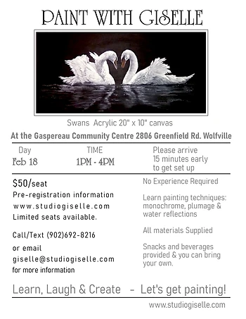 Poster for Paint with Giselle