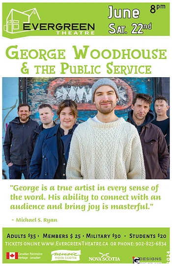 Poster for George Woodhouse & the Public Service