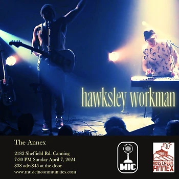 Poster for Hawksley Workman - SOLD OUT
