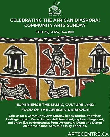 Poster for African Diaspora Celebration