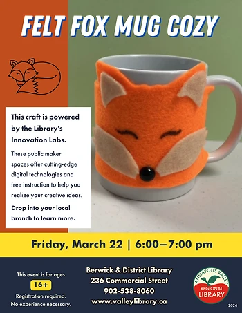 Poster for Felt Fox Mug Cozy