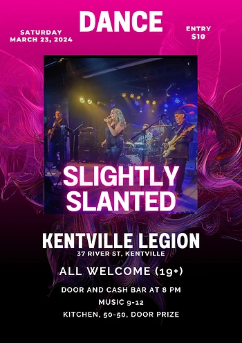 Poster for Dance: Slightly Slanted