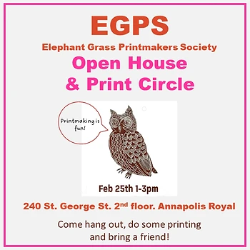 Poster for Printmakers Circle