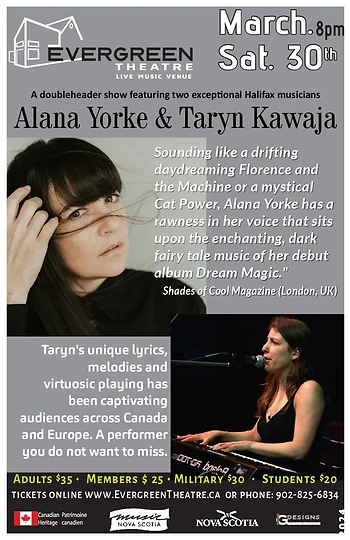 Poster for Alana Yorke & Taryn Kawaja