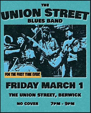 Poster for The Union Street Blues Band