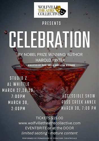 Poster for Celebration by Pinter