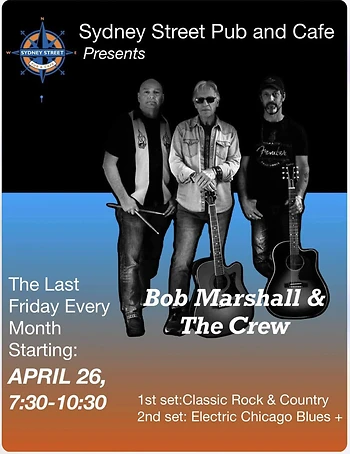 Poster for Bob Marshall and The Crew
