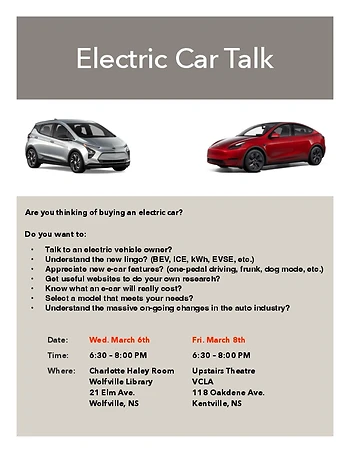 Poster for EV Car Talk