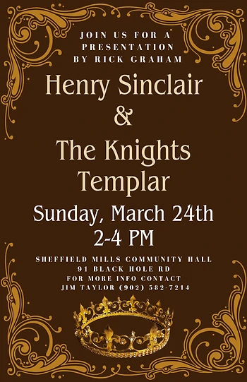 Poster for Henry Sinclair & The Knights Templar