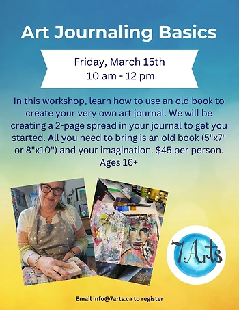 Poster for Art Journaling Basics