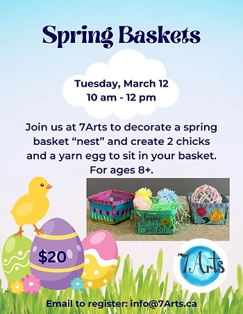 Poster for Spring Baskets