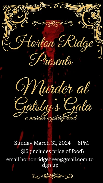 Poster for Murder at Gatsby's Gala