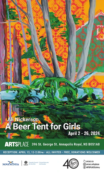 Poster for A Beer Tent for Girls / Ali Nickerson