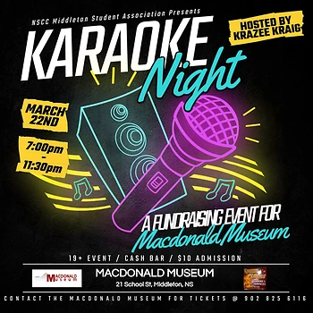 Poster for Karaoke Night