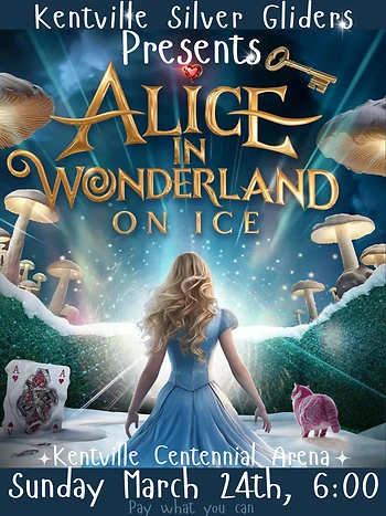 Poster for Alice in Wonderland on Ice