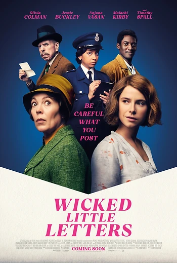 Poster for Wicked Little Letters