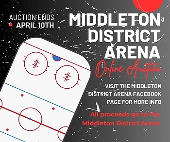 Poster for Middleton Arena Online Auction