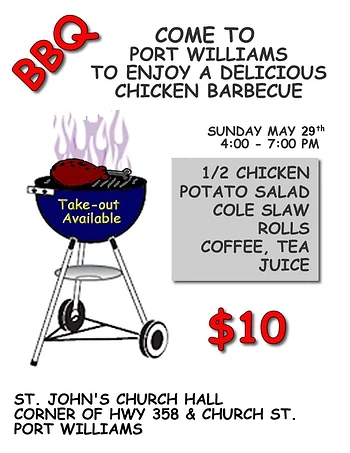 Poster for Apple Blossom Chicken BBQ