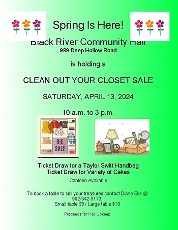 Poster for Clean Out Your Closet Sale