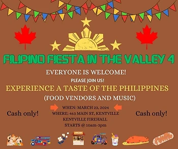Poster for Filipino Fiesta in the Valley