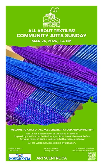 Poster for Community Arts Day